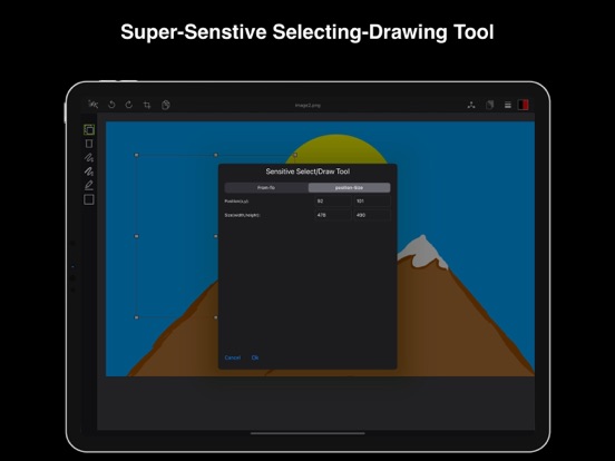 PaintJob Portable iPad screenshot 5 - Graphics & Design app
