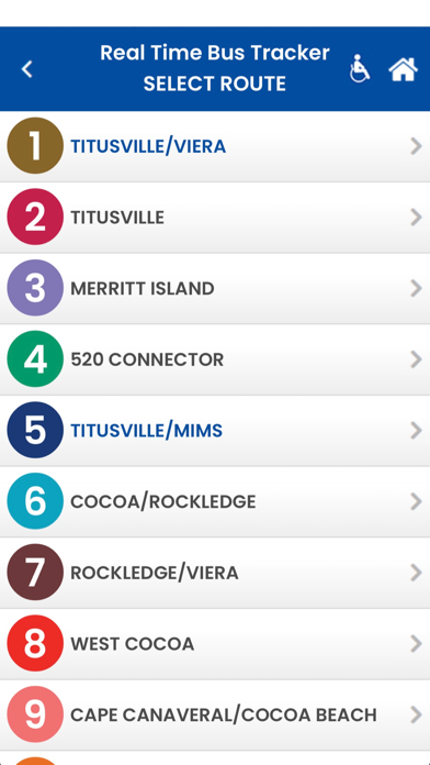 321Transit Bus Tracker Screenshot