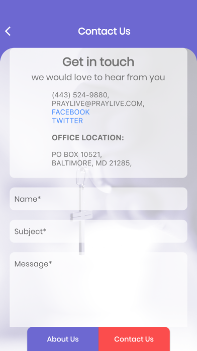 PrayLive - 24/7 Live Prayer Screenshot