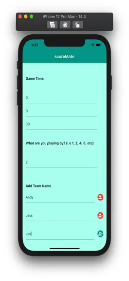 Game screenshot ScoreMate (Score Counter) apk