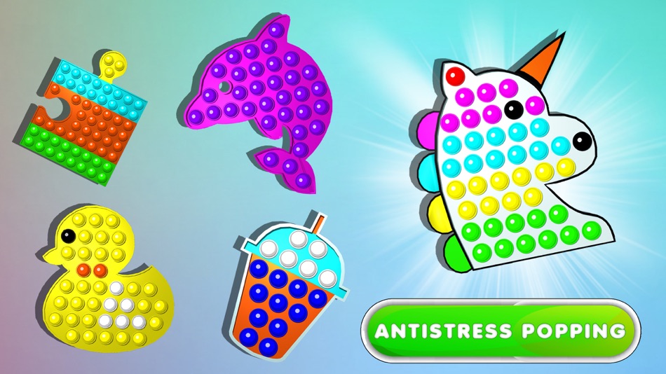 #2. Fidgets Bubble Popping 3D (iOS) 由: Ahmad Jalil Qarshi