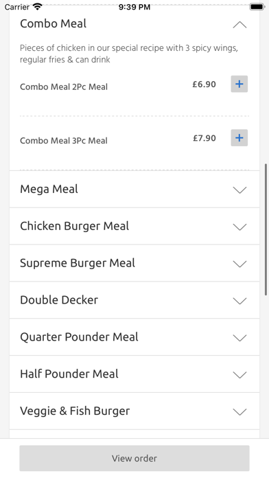 Dixy Chicken & Grill, London Screenshot