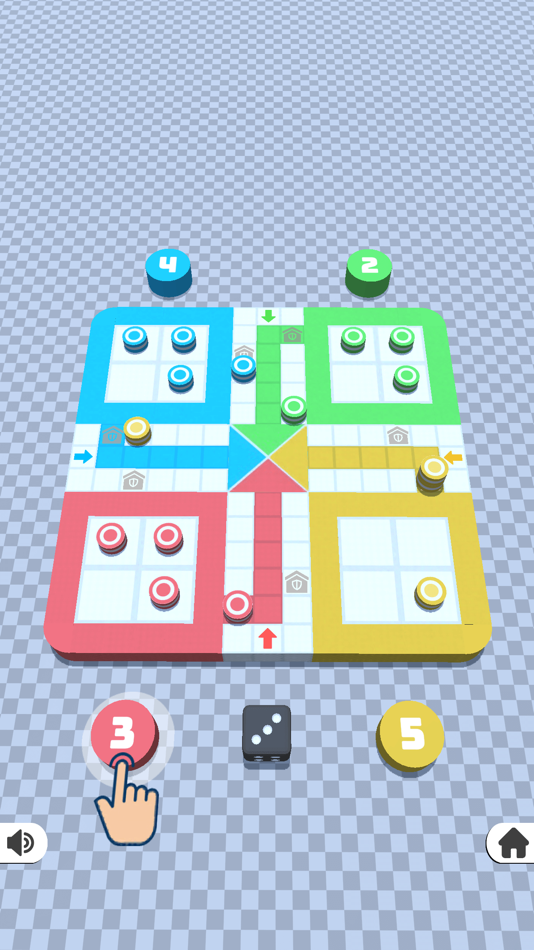 #1. LUDO Board Game 3D (iOS) 由: Nikunj Kavathiya