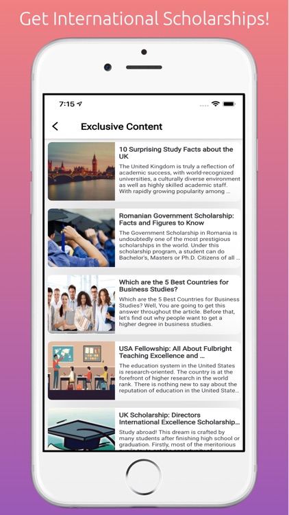 International Scholarships