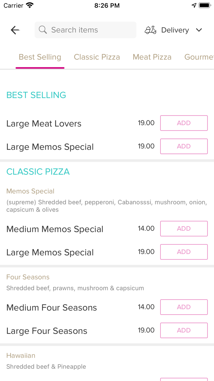 Memos Pizza And Kebab