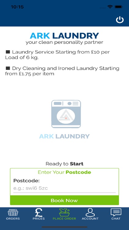 ARKLaundry on Demand demo screenshot-9