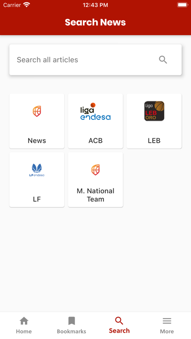 Spain Basketball League Scores Screenshot