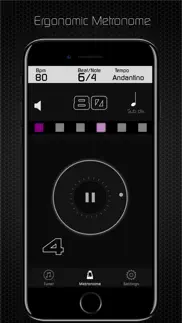 chroma tuner & metronome iphone screenshot 2