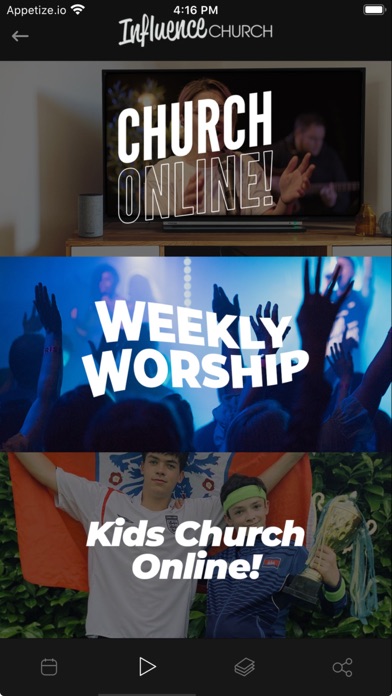 Influence Church Screenshot