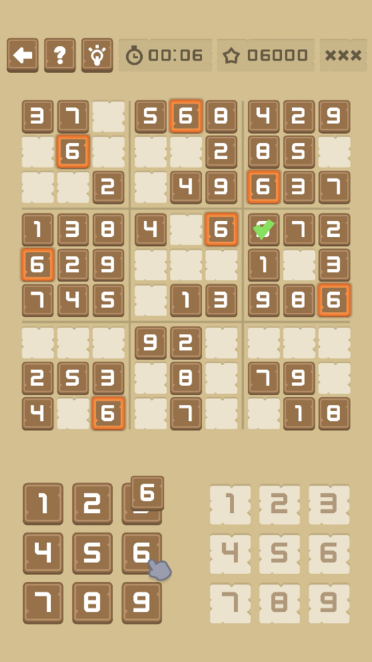 #4. Sudoku Classic Game (iOS) 由: Serguei Pogadaev