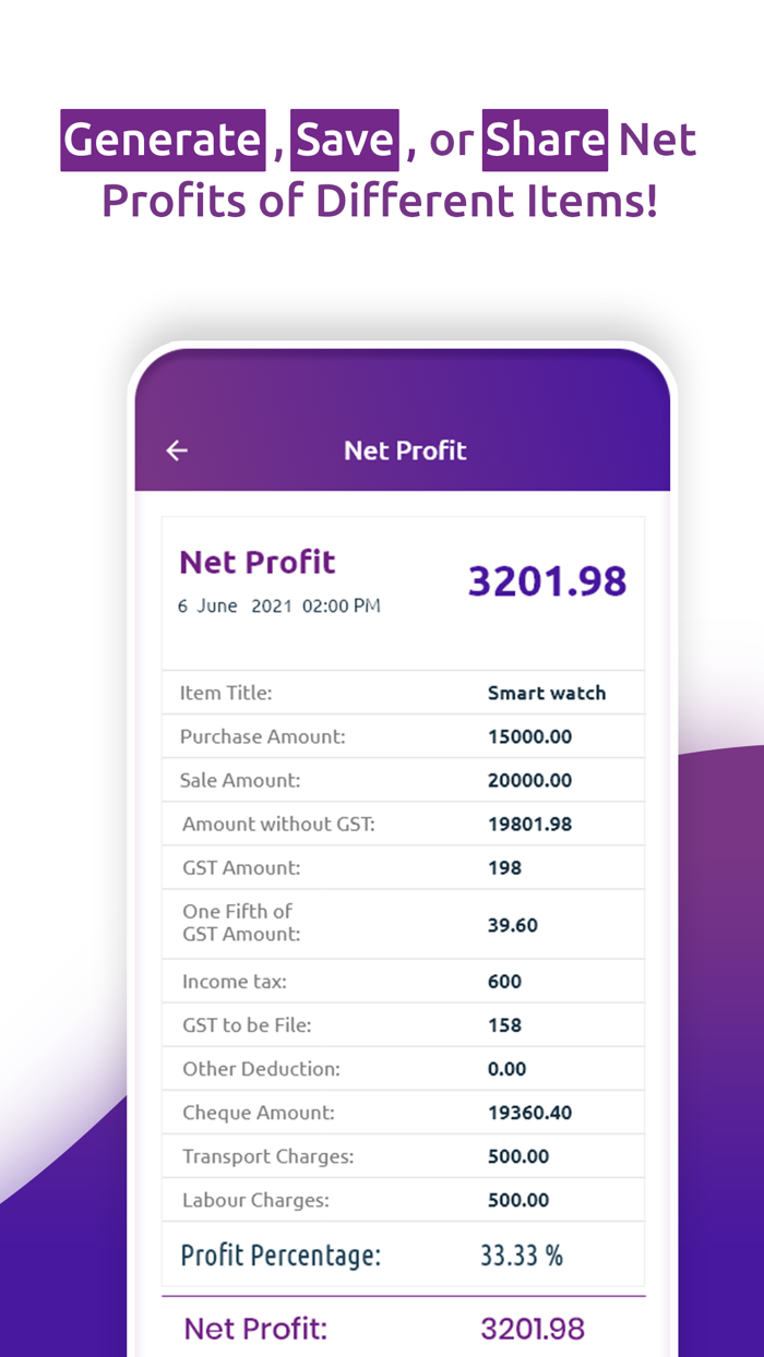 Business Profit Checker