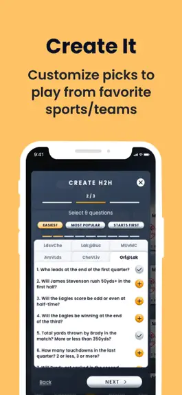 Game screenshot BRAGR Pick Sports with Friends hack