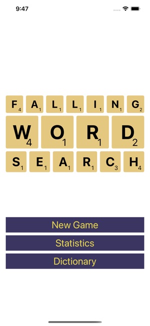 ‎Falling Word Search