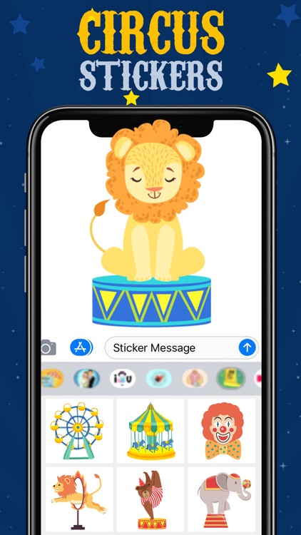 Circus Stickers Pack screenshot-3