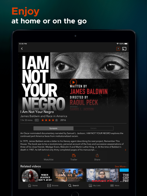 Kanopy iPad screenshot 4 - Entertainment app