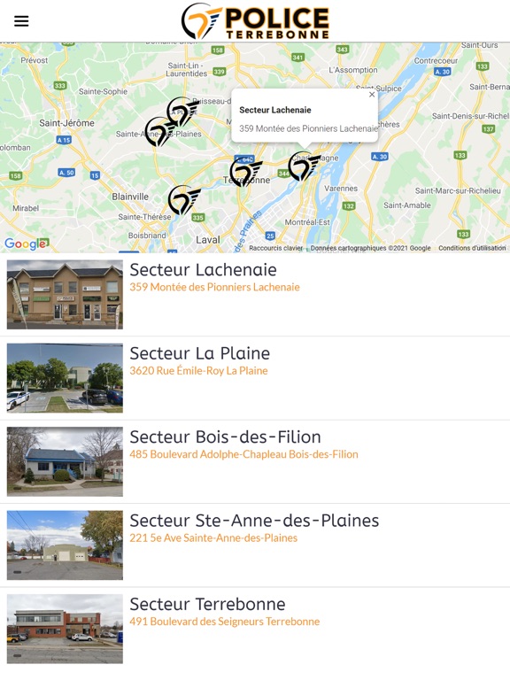 Screenshot #5 pour Service de Police Terrebonne