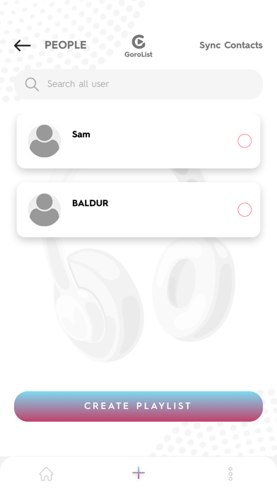 GoroList Screenshot
