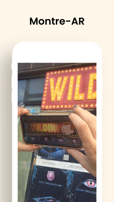 Montre-AR Screenshot
