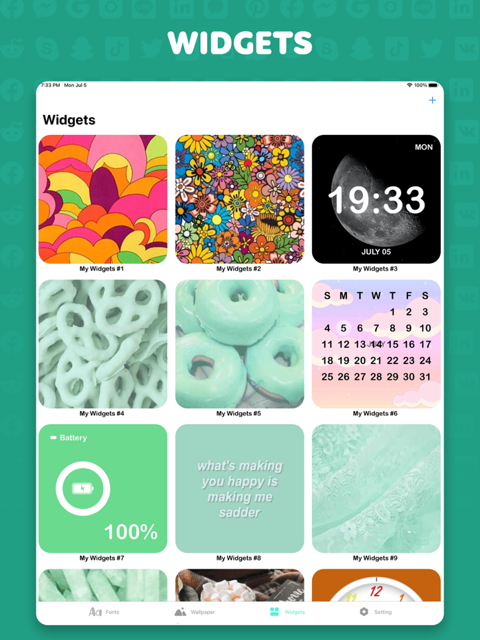Deco Fonts - Font Art keyboard