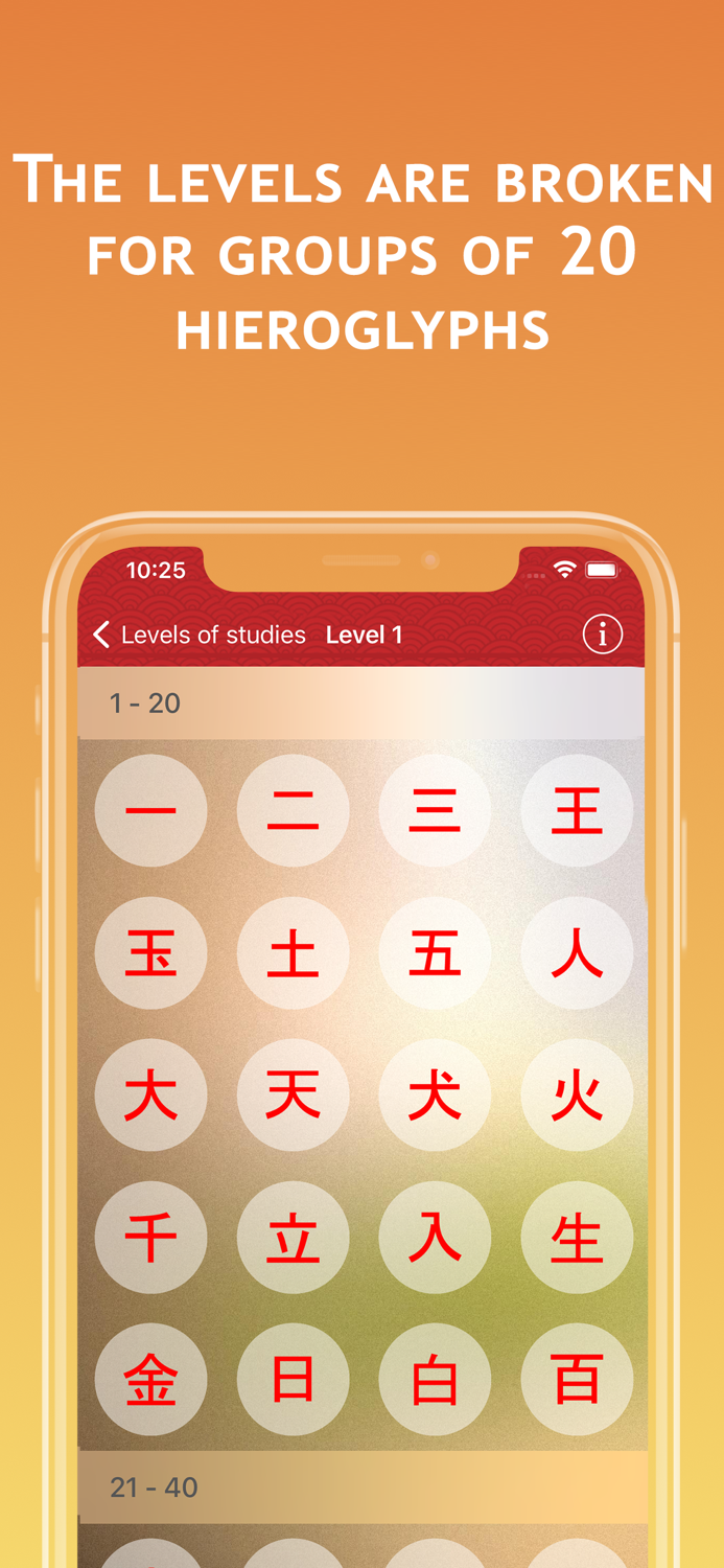 Kanji Japanese hieroglyphs