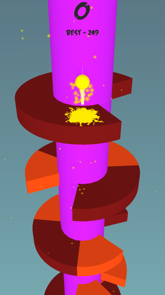 #3. Helix Jump Ball - Jump Ball 3D (iOS) 来自: Muhammad Aslam