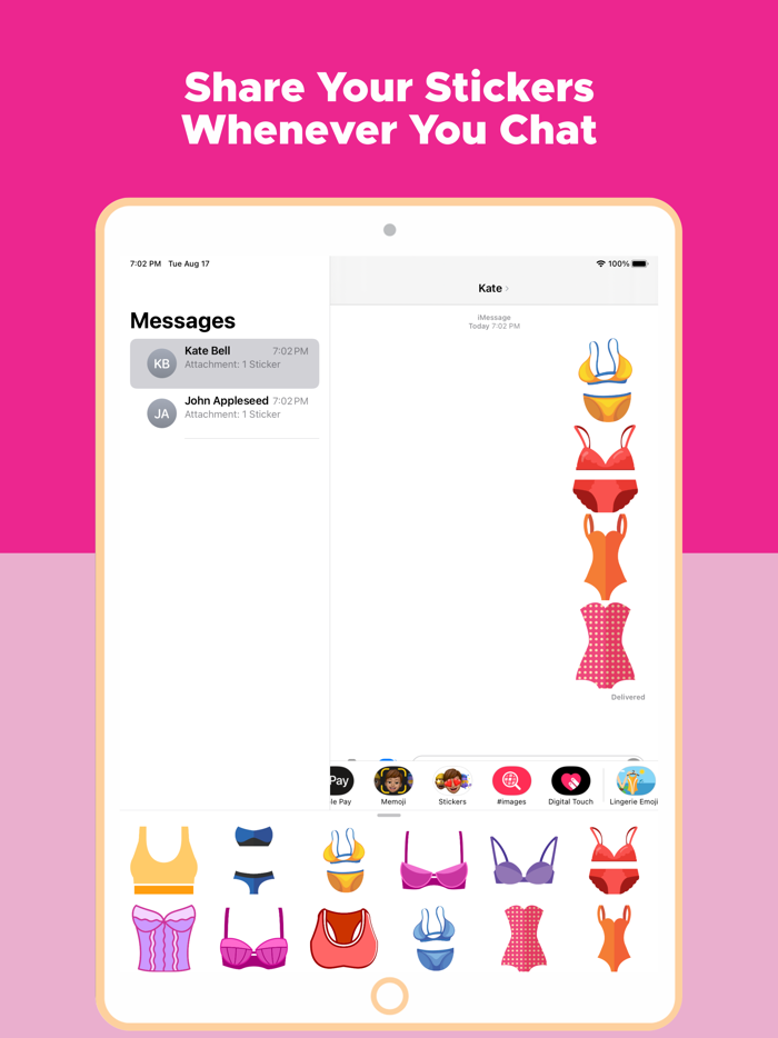 Lingerie Emojis