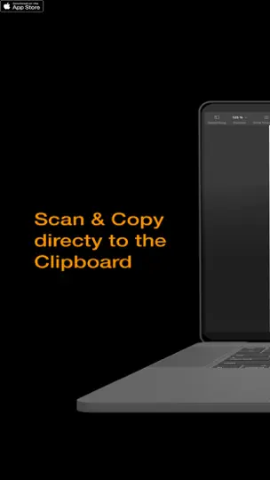 Screenshot von Scan2Clipboard auf dem iPhone 1