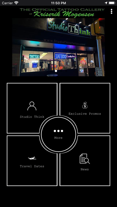 Studio Think Tattoo Gallery Screenshot
