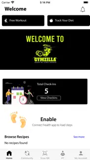 gymzilla - fitnotes iphone screenshot 1