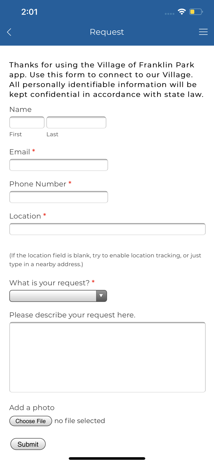 Village of Franklin Park