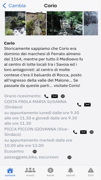 InfoComuni Screenshot 1 - AppWisp.com