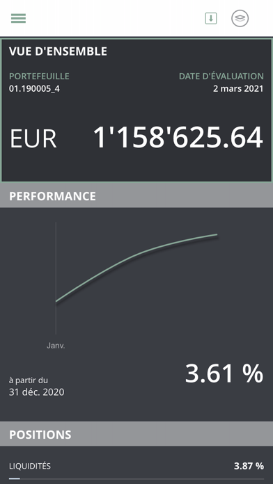Thaler ebanking Screenshot