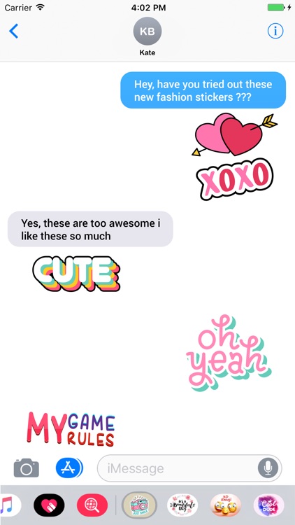 Fashion & Love Stickers screenshot-3