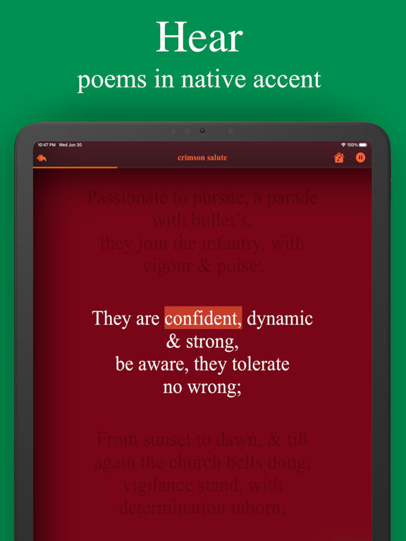 Poetik: On Poems and Poetry iPad screenshot 10 - Lifestyle app