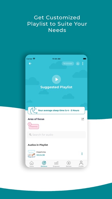 Brain Wellness Mindfulness App Screenshot