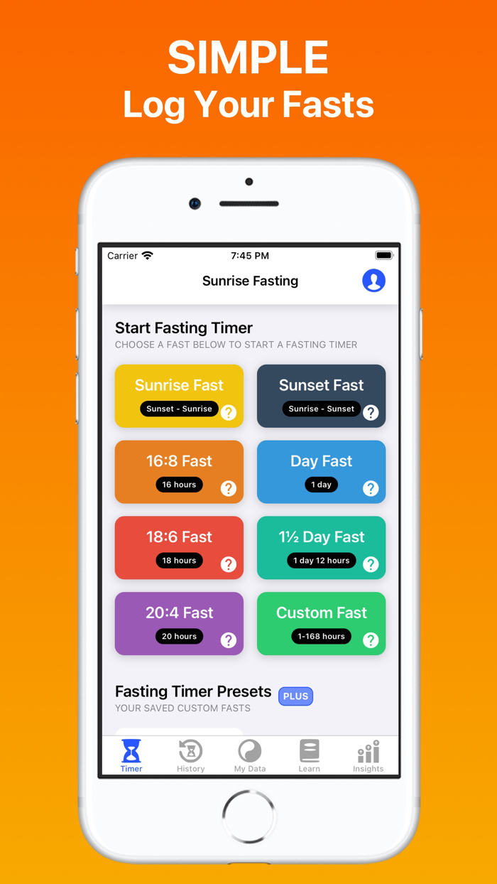 Sunrise - Intermittent Fasting