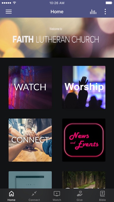 Faith Lutheran Church Aurora Screenshot