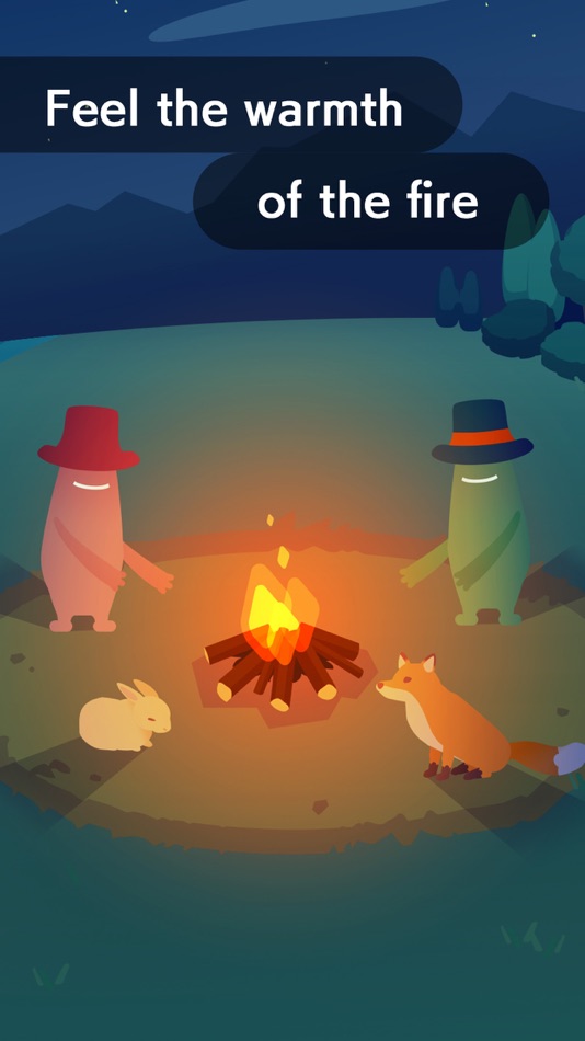 #3. Bonfire -Chillaxing game (iOS) 由: GeePlus, Inc.
