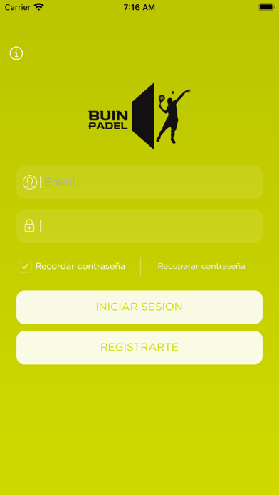 Buin Padel Screenshot