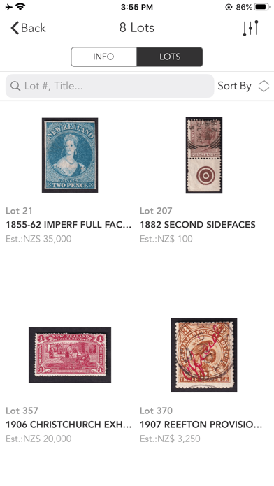 Auckland City Stamps Screenshot