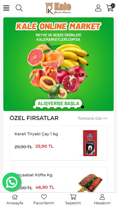 Kale Marketleri Screenshot