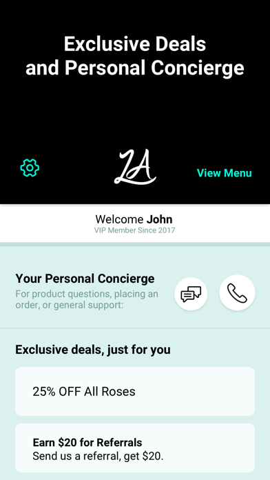 LA Rush iPhone screenshot 1 - Shopping app