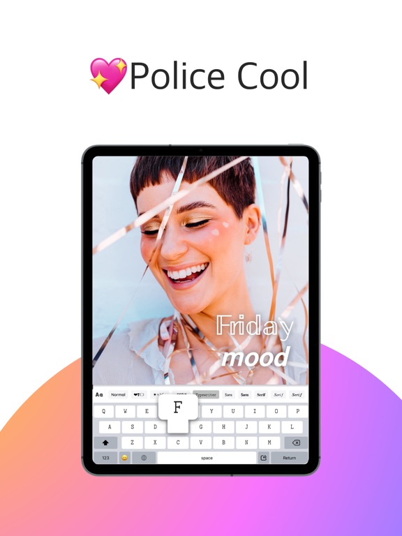 Screenshot #4 pour SNS Fonts & Keyboard for Text