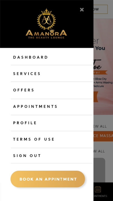 Amanora Beauty Lounge Screenshot