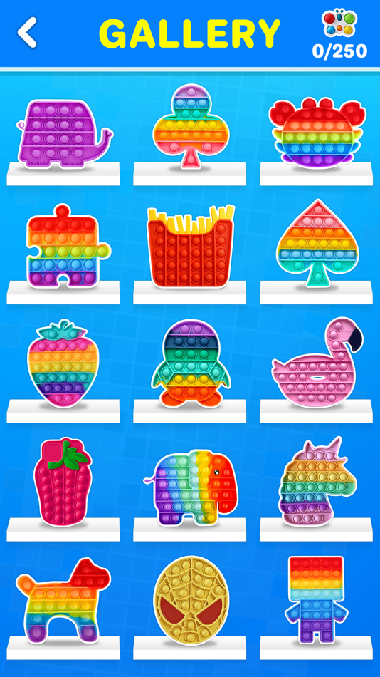 #4. Fidget Toys 3D - Pop it Master (iOS) Podle: Mrudul Babariya
