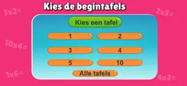 Game screenshot Tafels oefenen - leren rekenen apk