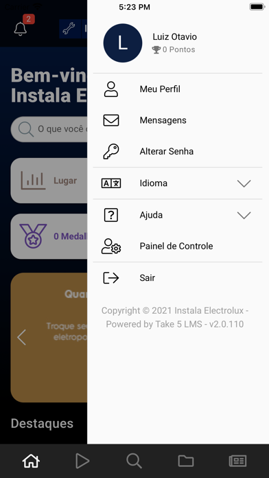 Electrolux Instala Screenshot