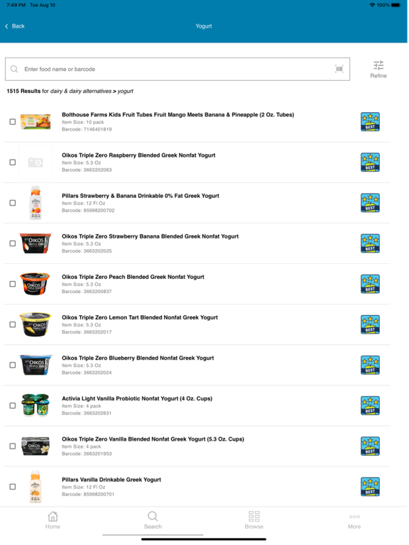 App screenshot