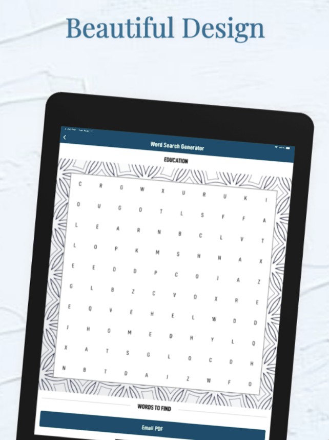 Word Search Creator Screenshot