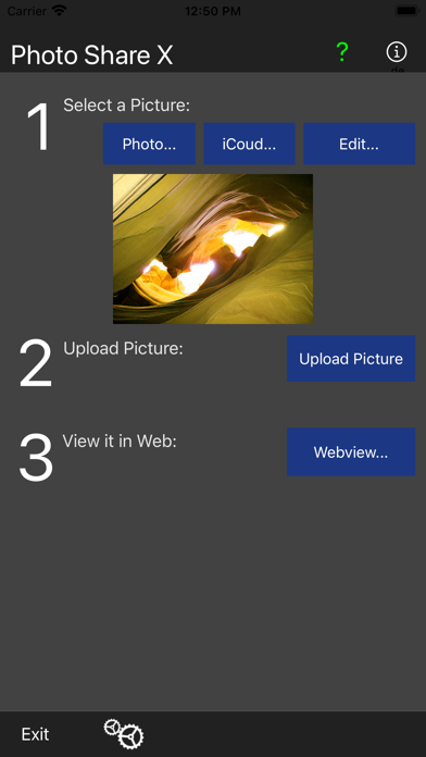 Screenshot #1 pour Photo Share X